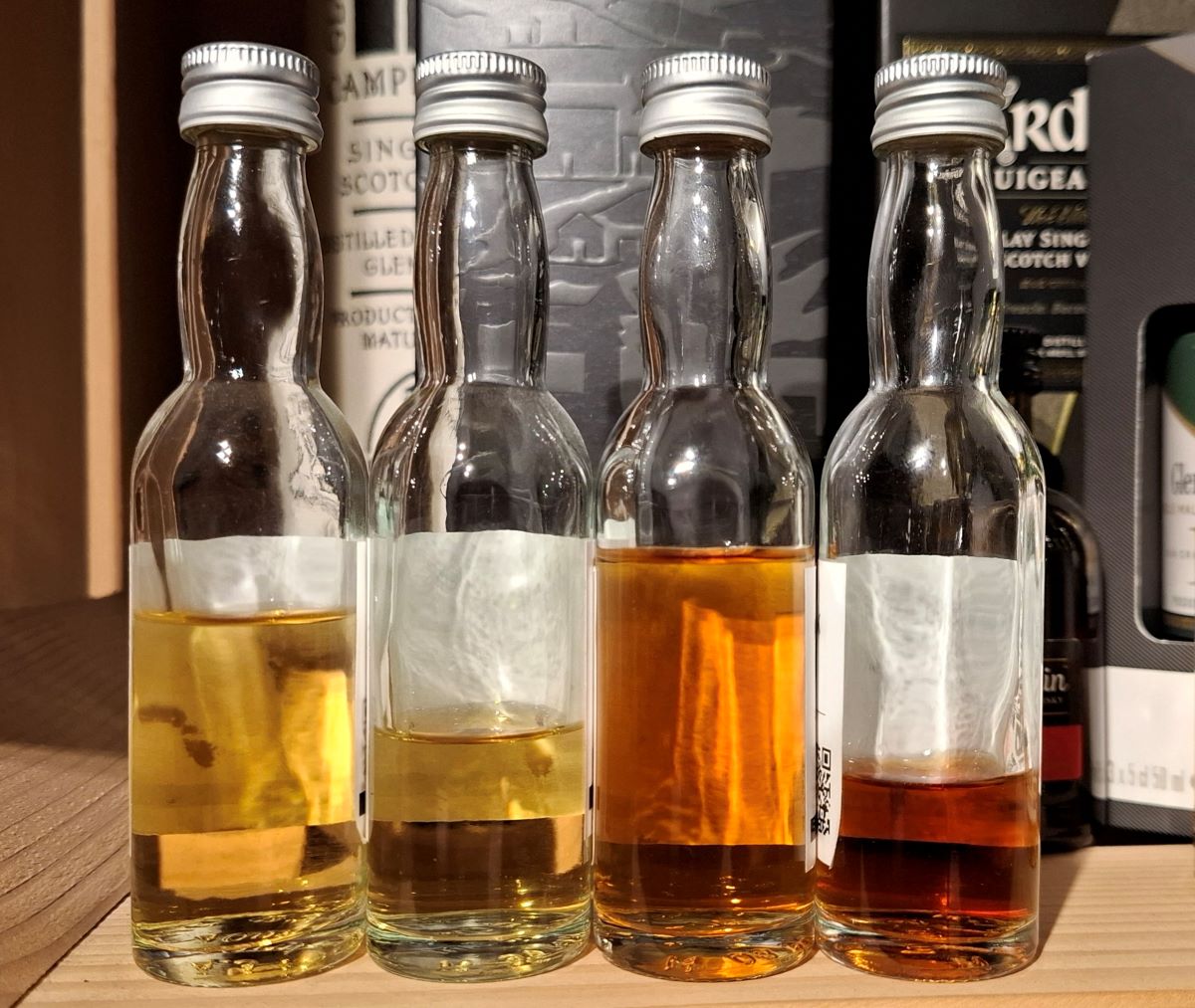 Bedeutet eine dunklere Farbe des Whiskys auch mehr Geschmack?